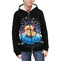 Suobstales Kids Soft Zip-Up Hoodie for Boys 6-16 Years Hooded Sweatshirt Fall Cardigan Jacket with Pockets