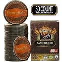 Supa Ant Regular Mouth Canning Lids-Mason Jar Lids Canning Supplies (50pk)