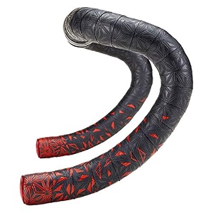 supacaz super sticky kush star fade handlebar tape red