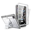 SUPCASE for iPad Pro 13 Inch Case M5/M4 (2025/2024) with Pencil Holder (Unicorn Beetle Pro), [Built-in Screen Protector & Stand] Full-Body Rugged Cover for iPad Pro 13 '' M5/M4, White