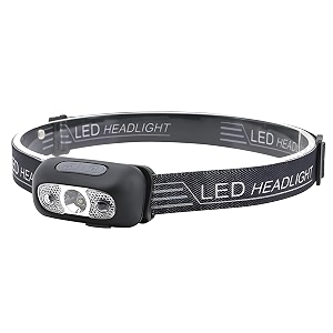 super bright light sensor mini led headlampled headlamp rechargeablewaterproof headlightheadtorch light with belt and charging cable
