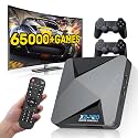 Super Console X2 Pro Retro Video Game Console with 65,000+Games,4K Hd Emulator Console with EmuElec 4.6/Android 9.0/CoreE,2.4+5G,Bt 5.0,Best Gifts