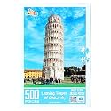 Giant Floor Jigsaw Puzzle Fun Puzzles for Kids for Age 10+ and for Adults Educational 500 Pieces Puzzle Games for Focus, Memory Building, Mental Boost (Tower of Pisa Italy)