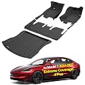 SUPER LINER Tesla Model 3 Floor Mats 2024-2027 Extreme Coverage 4-Pcs Set