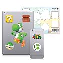 Super Mario, 6 Pack, Yoshi Tech Decals, Waterproof Stickers for Phone, Laptop, Water Bottle, Skateboard, Vinyl Stickers for Boys and Girls