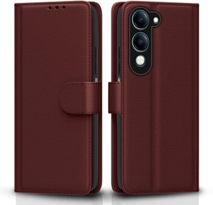 SUPER-ME Flip Cover for VIVO Y19E 5G