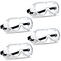 Super More Anti-Fog Protective Safety Goggles Clear Lens Wide-Vision