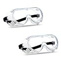 Super More Anti-Fog Protective Safety Goggles Clear Lens Wide-Vision