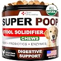 Super Poop Probiotics for Dogs Chews - Dog Stool Softener - Made in USA