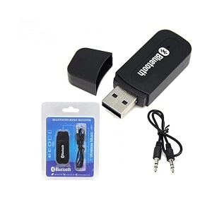 super quality bluetooth aux receiver  wireless 35mm audio adapter  hands-free calling  music streaming for car stereo home speakers headphones