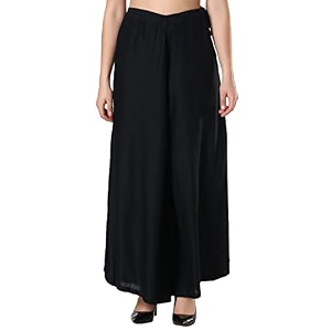 Super Soft Flared Solid Rayon Sharara In