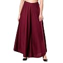 Super Soft Flared Solid Rayon Sharara In