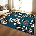 Super Soft Floral BCF Carpet 4x5 Feet
