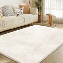 Super Soft Rabbit Fur Silk Wool Carpet