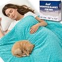 Super Soft Weighted Blanket for Kids with Removable Cover - Children Heavy Blanket for Girls - Kids Weighted Blankets