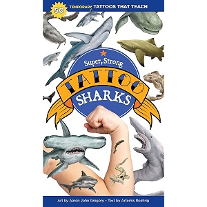 super strong tattoo sharks 50 temporary tattoos that teach