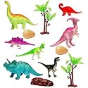 SUPER TOY Big Size Egg Dinosaur Realistic Figures Playset Toys for Kids Baby Year Old