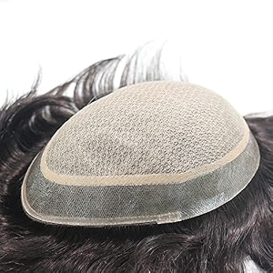 super trends men39s mirage hair patchwig  natural indian remy hair 8  634 brown