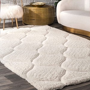 Super Ultra Modern Soft Shaggy Handcrafted Anti-Skid