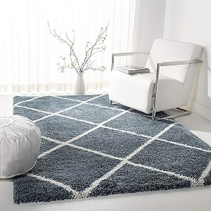 Super Ultra Modern Soft Shaggy Handcrafted Anti-Skid