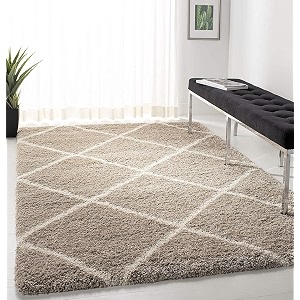 Super Ultra Modern Soft Shaggy Handcrafted Anti-Skid