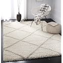 Super Ultra Modern Soft Shaggy Handcrafted Anti-Skid