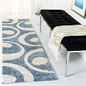 Super Ultra Modern Soft Shaggy Handcrafted Anti-Skid