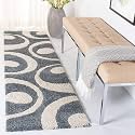 Super Ultra Modern Soft Shaggy Handcrafted Anti-Skid