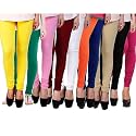 Women's Regular Fit Leggings (FGGYT-68465165155_Multicolor_Free Size)