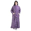 Super Women's Reversible Waterproof Raincoat Skirt and Top With Hood and Carrying Pouch for Ladies (PST 334)