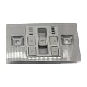 For Superb 2016-2017 Interior Dome Light Reading Roof Ceiling Lamp Inner Sunroof Switch(Grey 2)