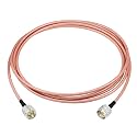 Superbat CB Coax Cable 10ft RG142 UHF Male PL-259 to UHF Male PL-259 Jumper