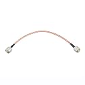Superbat CB Coax Cable RG142 UHF Male to Male PL-259 Jumper 12inch 50 Ohm