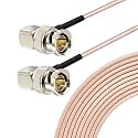 Superbat HD-SDI 3G SDI Cable 10ft Thin 75 ohm RG179 Right Angle BNC Cable