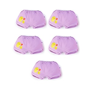 superbottoms basic bloomer for kids  unisex 100 pure cotton  soft amp breathable underwear  baby bloomers  comfortable amp durable  pack of 5