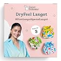 SuperBottoms DryFeel Baby Langot 0-6 months l Organic Cotton Modern Baby Nappy l Mess-free Langot with Gentle Elastics l Super DryFeel Top Layer l Diaper-free Time Essential