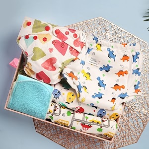 superbottoms gift combo pack 1 freesize uno and 3 padded underwear  birthday gift for 1-year-old baby girl amp boy  pack of 5 items