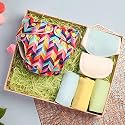 SuperBottoms Gift Combo Pack: 1 Freesize UNO, Booster Pad, 3 Easy Clean Top Sheets - Birthday Gift for 1-Year-Old Baby Girl &amp; Boy (6 Items)