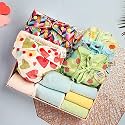 SuperBottoms Combo Pack: 2 Freesize UNO, 3 Dry Feel Langot, 1 Booster Pad, 3 Easy Clean Top Sheets | Birthday Gift for 1-Year-Old Baby Girl &amp; Boy | Pack of 11 Items