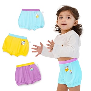 superbottoms baby bloomers  unisex supersoft underwear for girls and boys  3x softer underwear  super stretchy breathable gentle elastics no scratchy tags azo-free dyes 3 free funky tattoos