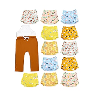 superbottoms padded underwear for babies amp toddlers 3 layers of premium cotton amp dryfeel layer ideal for diaper-free time amp mess-free potty training pants pack of 12