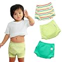 superbottoms Padded Underwear for Babies &amp; Toddlers, 3 Layers of Premium Cotton &amp; DryFeel Layer, Ideal for Diaper-Free Time &amp; Mess-Free Potty Training Pants, Pack of 3 Garden Green