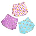 superbottoms Padded Underwear for Babies and Toddlers | Potty Training Pants for Mess-Free Diaper-Free time | Prevents Pee Puddles, 3 Layers of Premium Cotton Padding (No Sponge), 3-4 Year, Pack of 3