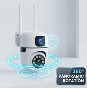 supercams 55mp fhd 360 viewing area security camera - indooroutdoor security camera