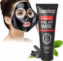 SUPERCHARGE Peel off Mask | Face Pack for DeTan & Blackhead Removal (50 g)
