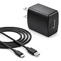 Superer Charger for JBL Speaker Charge 6/5/4, Flip 7/6/5, Clip 5/4, Pulse 5/4, GO 4/3, 5FT USB-C Charging Cable Cord, UL Listed Replacement Charger for JBL Headphones and Earbuds