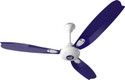 Superfan SUPER A1 1200mm (48") Super Energy Efficient 35W BLDC Ceiling Fan With Remote Control - 5 Star Rated with 5 Year Warranty BLDC Motor with Remote 1200 mm Ceiling Fan (Violet, white | Pack of 1)