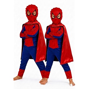 superhero costumes for kids Blue Red