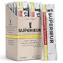 Superieur Sea Mineral Electrolyte Powder, Strawberry Lemonade, 14 Packets