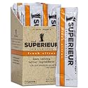 Superieur Sea Mineral Electrolyte Powder, Citrus, 14 Packets